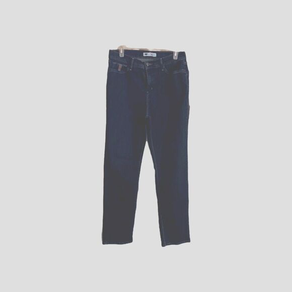 Levi's Perfect Slimming 512 Womens Sz W31 L32 Jeans Sz 12  Mid-rise Straight Leg - Picture 1 of 14